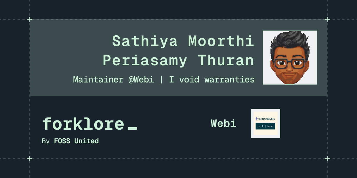 Sathiya Moorthi Periasamy Thuran | Forkl...